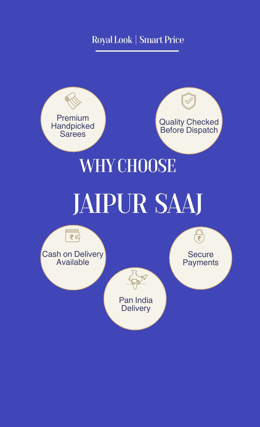 Navy Blue Tussar Silk Saree With Digital Kalamkari Print & Zari Motif Border | Casual & Festive Wear – JaipurSaaj