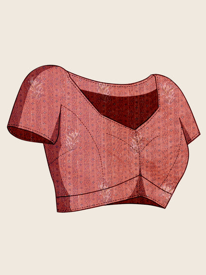 Multi Soft Linen Cotton Saree With Kalamkari Printed Work