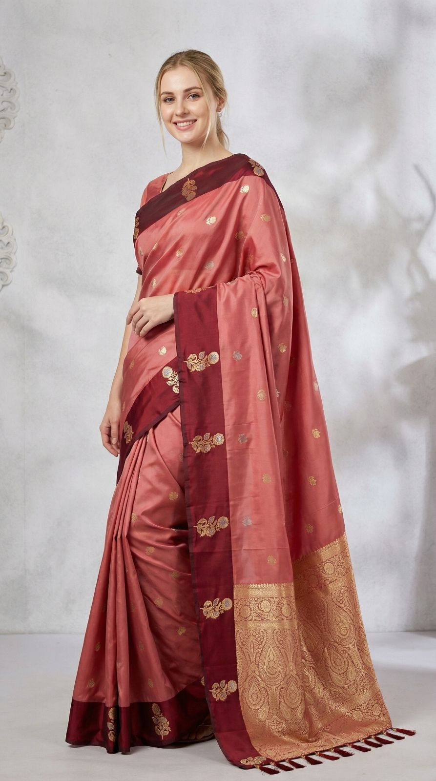 Red Premium Banarasi Soft Silk Saree With Zari Weaving Work | Wedding & Festive Wear – JaipurSaaj