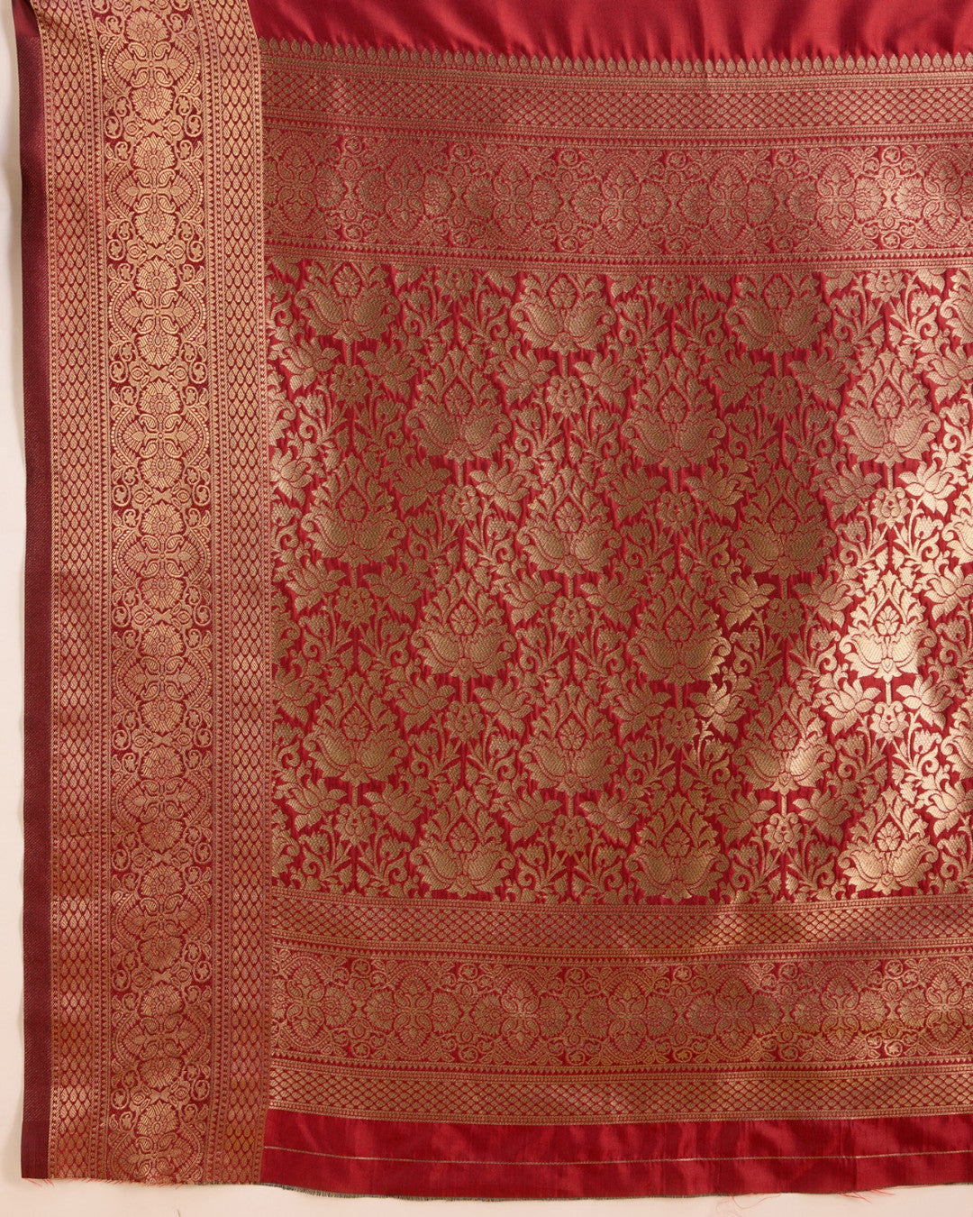 Red Color Soft Kanchipuram Silk Saree With Zari Weaving Work | Bridal Wedding & Festive Wear – JaipurSaaj