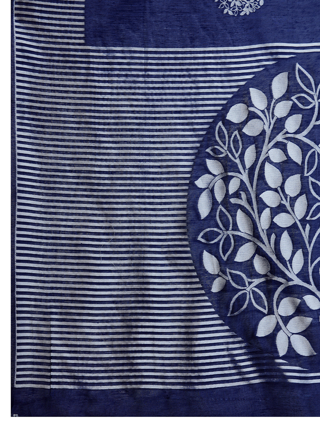 Navy Blue Color Soft Silk Saree With Weaving Work Lining Border