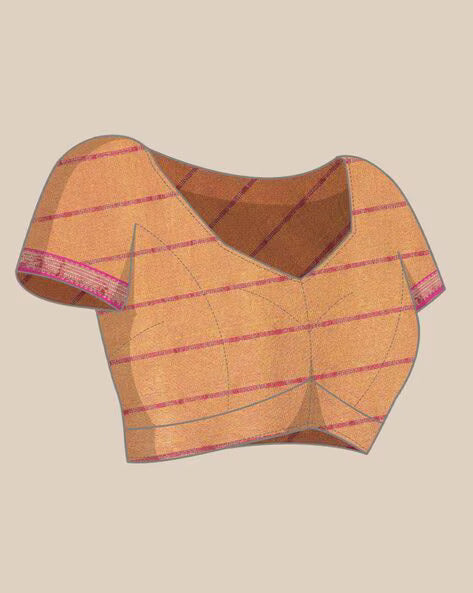 Yellow Color Soft Cotton Saree With Zari Weaving Work