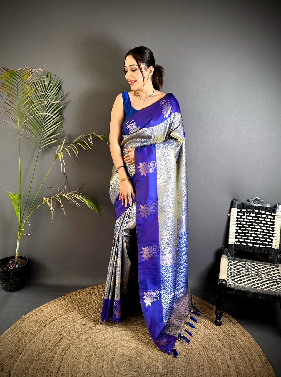 Purple Premium Soft Silk Saree With Zari Weaving Work | Wedding & Festive Wear – JaipurSaaj