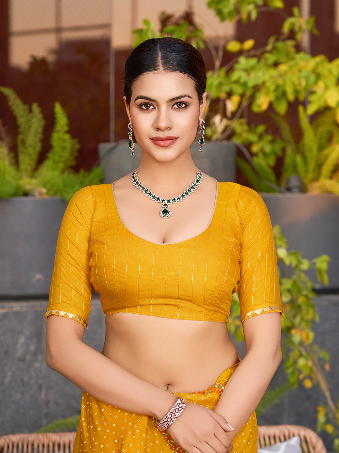 Yellow Soft Cotton Saree With Unique Table Printed & Lace Border | Stylish Wedding Wear Saree – JaipurSaaj