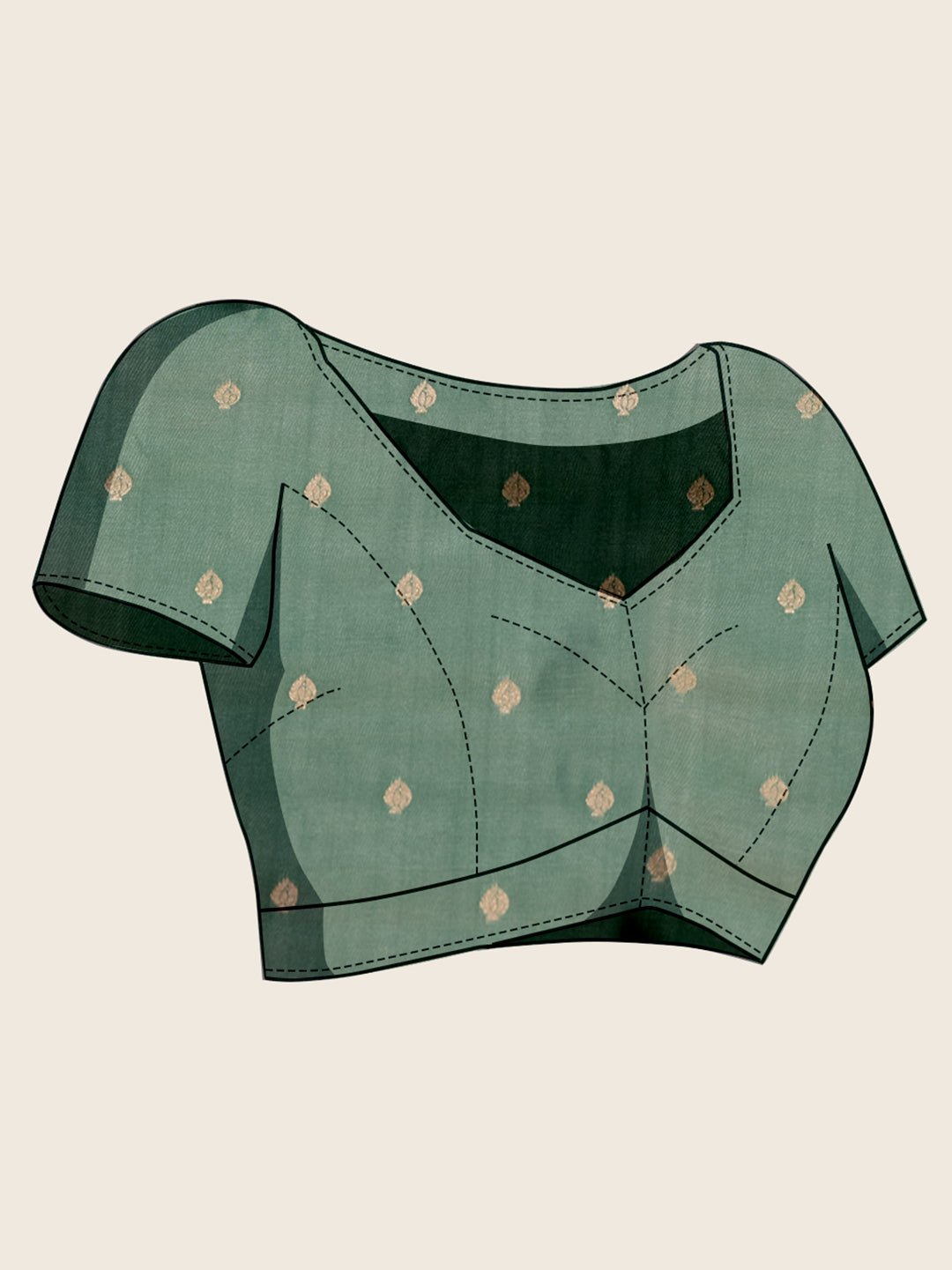 Pista Green Soft Silk Saree With Silver Banarasi Zari Weaving Work | Festive Wear – JaipurSaaj