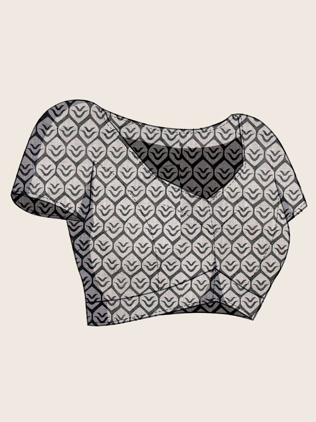 Yellow Linen Cotton Saree With Digital Printed Work And Silver Zari Border