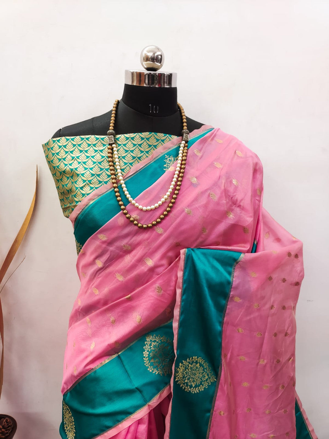 Baby Pink Soft Organza Silk Saree With Zari Weaving Work | Festive & Party Wear Saree – JaipurSaaj