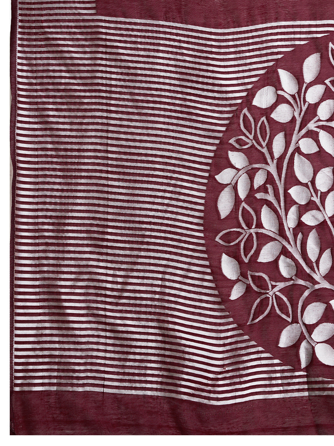 Maroon Color Soft Silk Saree With Weaving Work Lining Border